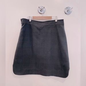 Ganni Plaid Miniskirt - Size 8